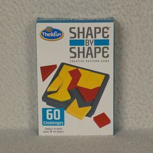 Thinkfun Shape By Shape Creative Pattern Game 60 Challenges Single Player 8+